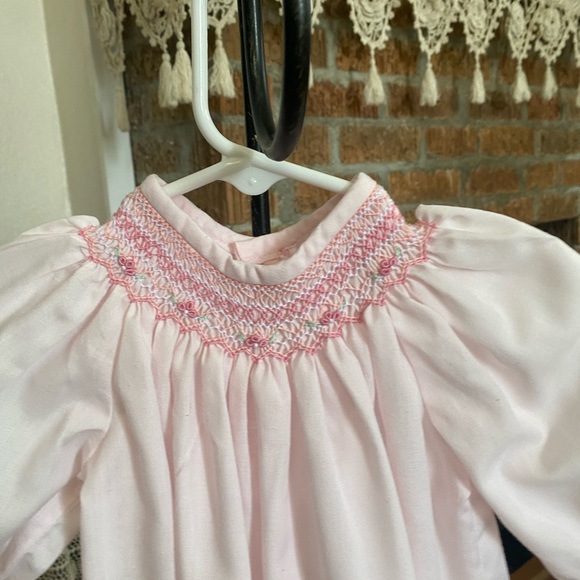 Sophie Dess Smocked Infant Girls Long all size 12 months - Picture 9 of 12